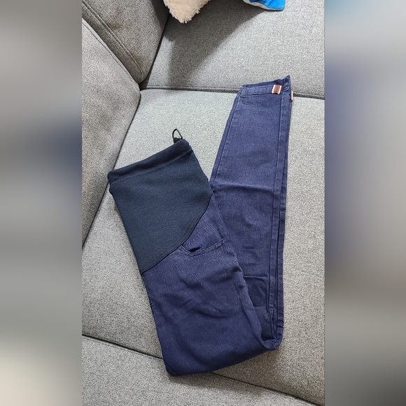 Summer Skinny Maternity Jeans clothes for pregnancy size Large - Picture 11 of 12